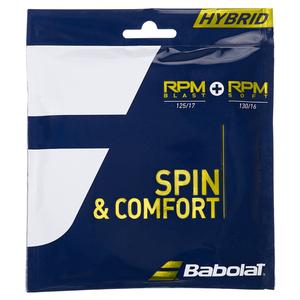 RPM Blast 17 + RPM Soft 16 Hybrid Tennis String