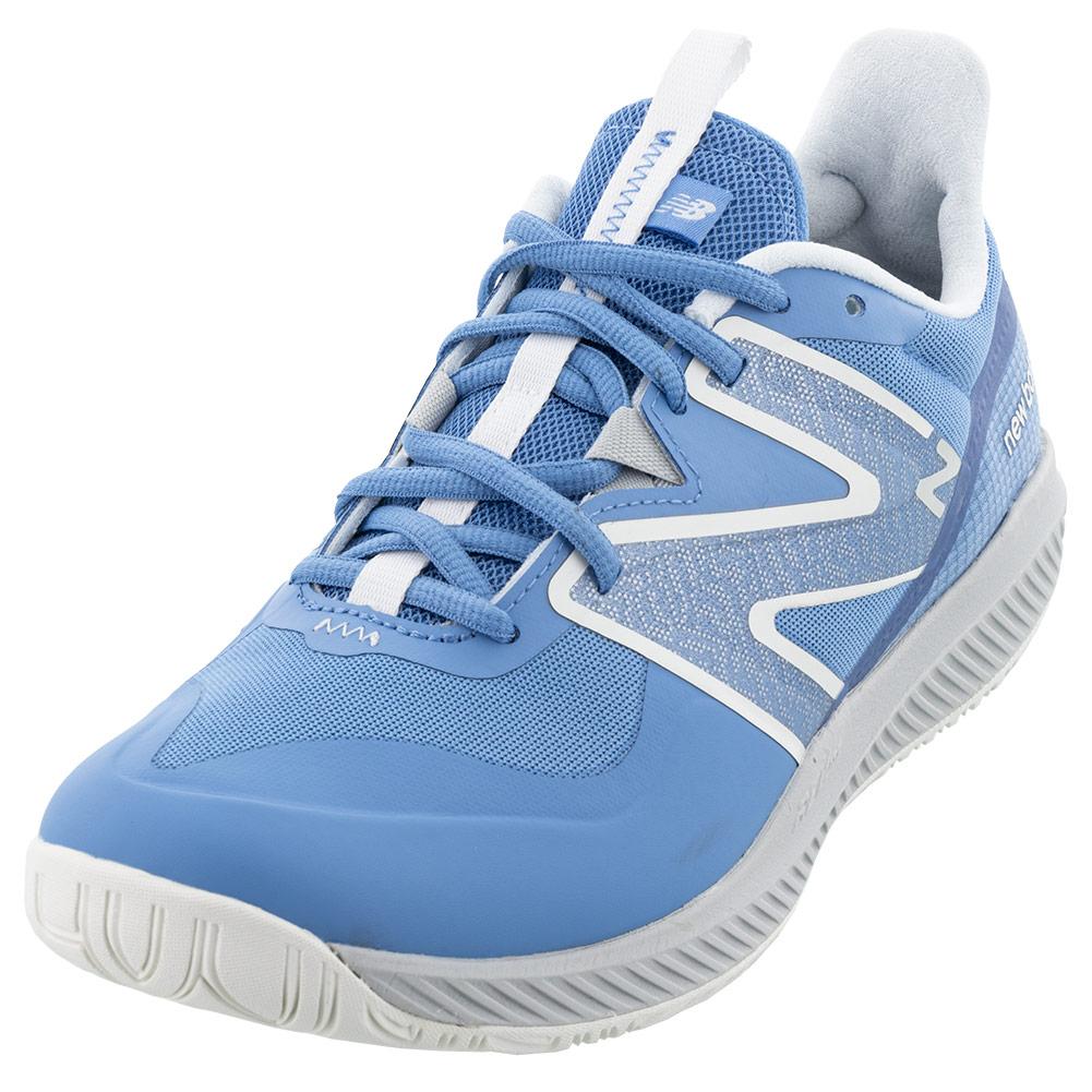 Distracción Cuerpo añadir New Balance Women`s 796v3 B Width Tennis Shoes Heritage Blue and Brighton  Grey