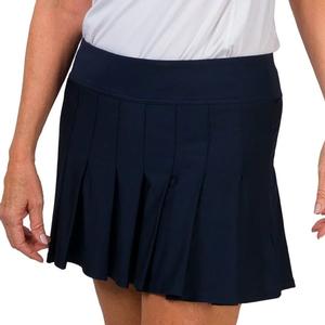 Women`s Pleat Tennis Skort Midnight Navy