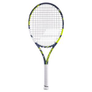 Aero Junior 26 Prestrung Tennis Racquet Grey and Yellow