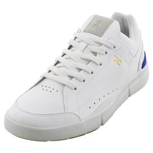 Men`s THE ROGER Centre Court Shoes White and Indigo