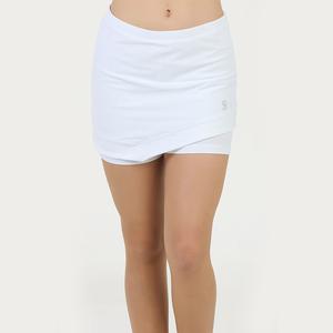 Girls` Bliss Tennis Skort Moon Roses and White