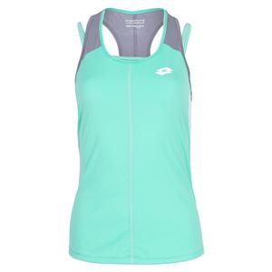 Women`s Top IV Tennis Tank Green 929C