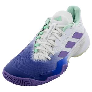 Women`s Barricade Tennis Shoes Lucid Blue and Violet Fusion