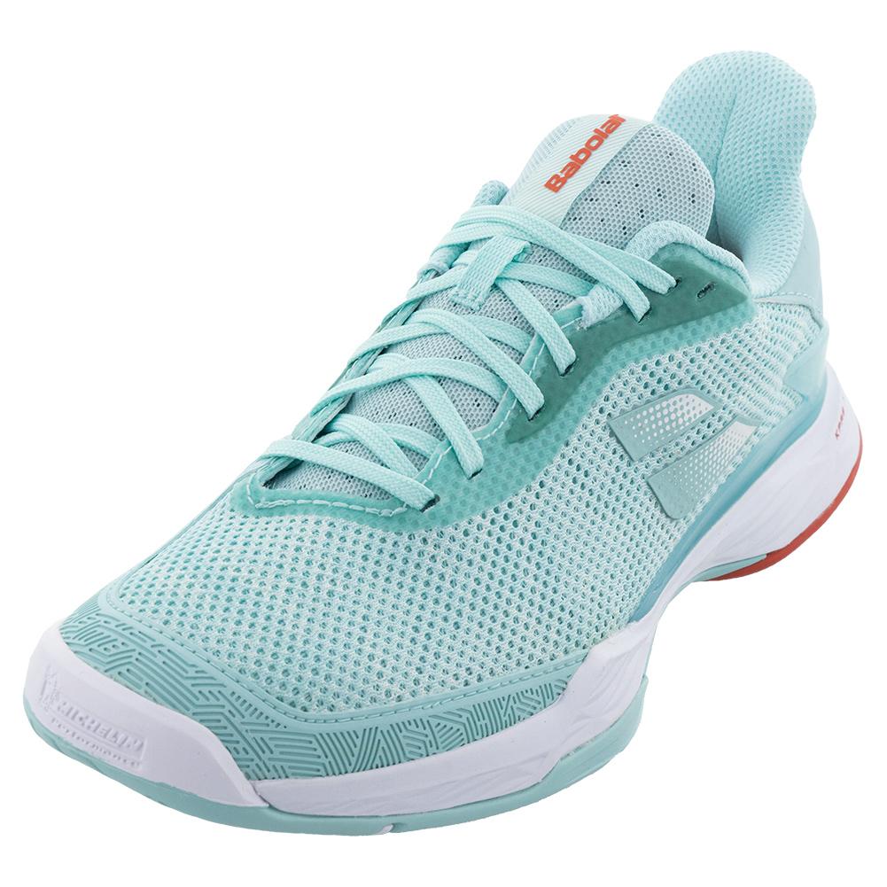 Babolat Women`s Jet Tere All Court Tennis Shoes Yucca and White