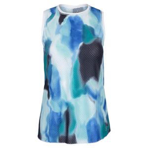 Women`s Air Flow Sleeveless Tennis Top Sea Island