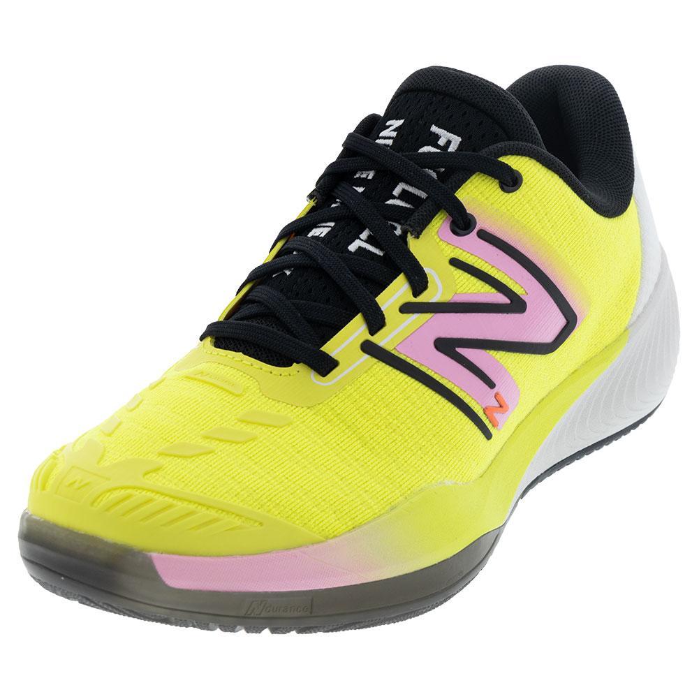 Balance Men`s Fuel Cell 996v5 Width Tennis Shoes Cosmic Pineapple and Rose