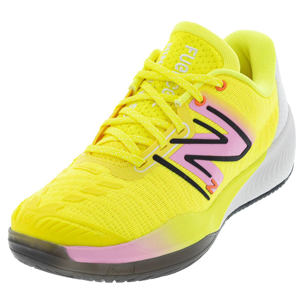 New Women`s Fuel Cell 996v5 B Width Tennis Shoes Cosmic Rose and White