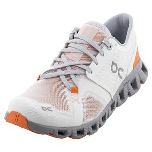 Women`s Cloud X 3 Running Shoes Ivory and Alloy
