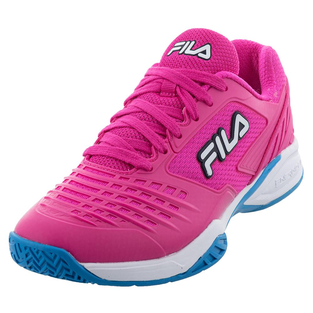 Fila Women`s Axilus Energized Tennis Shoes Pink Glo and