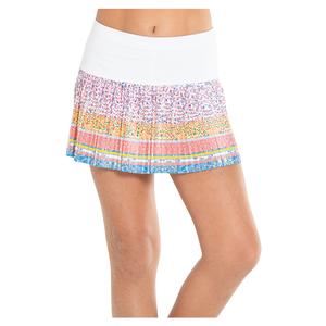 Girl`s Liberty in Love Pleated Tennis Skort White