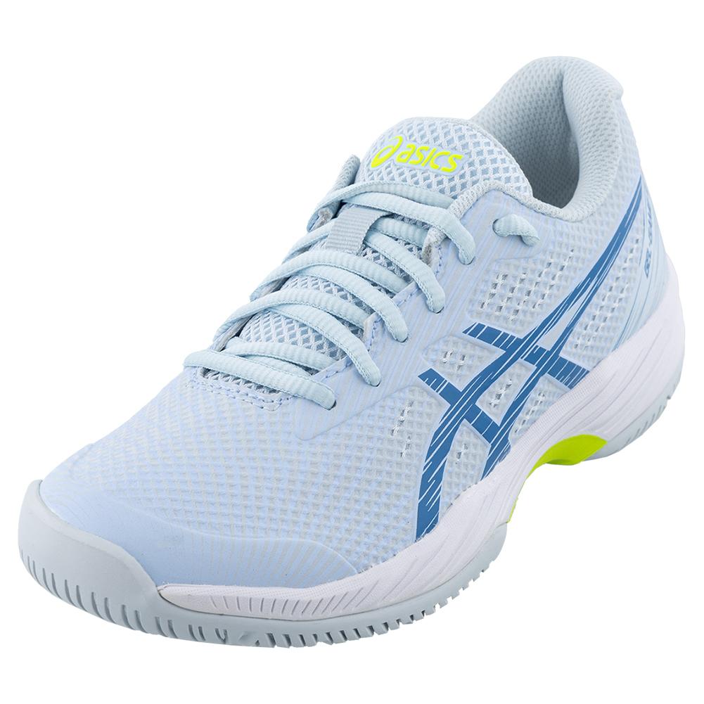 grind advocaat fout ASICS Women`s GEL-Game 9 Tennis Shoes Sky and Reborn Blue