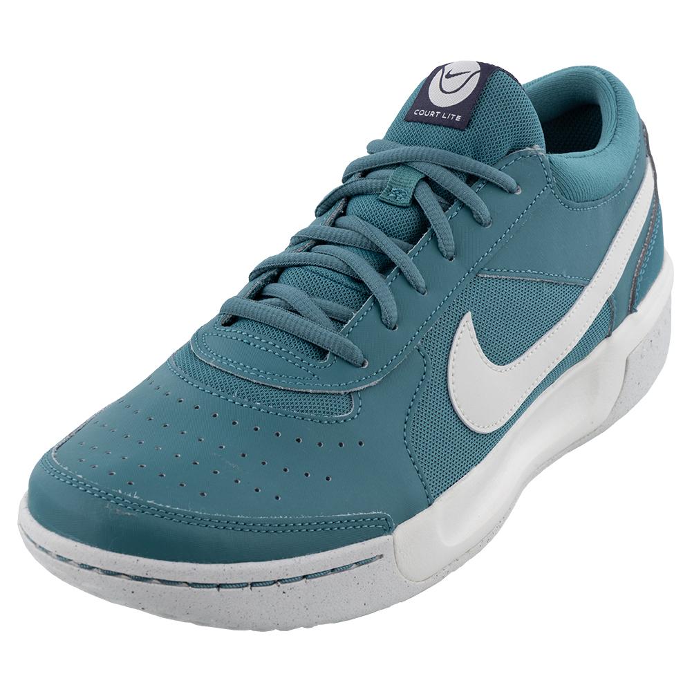 asentamiento hospital apretado NikeCourt Men`s Zoom Court Lite 3 Tennis Shoes Mineral Teal and Sail