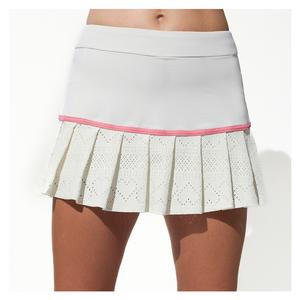 Women`s Devotion Luxe Tennis Skort White