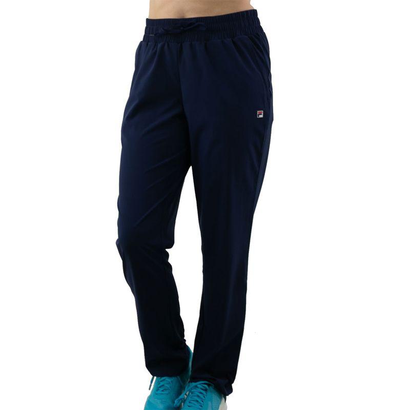 FILA Women's Regular Fit Track Pants (12012360_Pea_S) : : Fashion