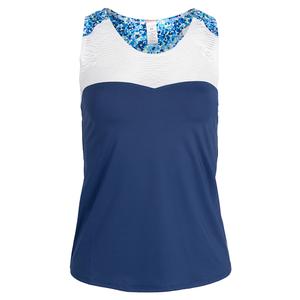 Women`s Monet Tennis Tank Indigo