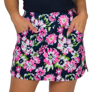 Women`s Mina 14 Inch Tennis Skort Fiesta Floral