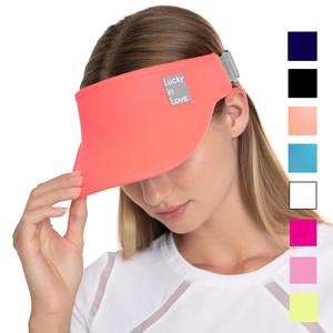 Women`s Lucky Logo Stretch Tennis Visor