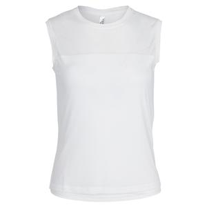 Women`s Alexa Tennis Tank White