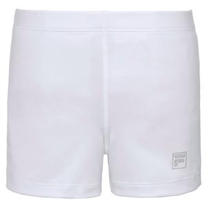 Girls` Essentials Tennis Ball Short White