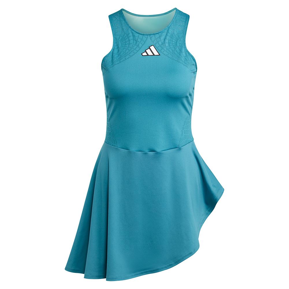 adidas Women`s Pro Tennis Dress Arcfus and Luclem