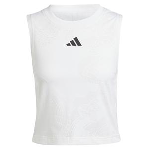 Women`s London Match Pro Tennis Tank White