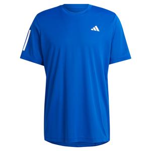 Men`s 3 Stripe Tennis Top Collegiate Royal