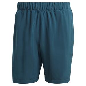 Men`s Club 7 inch Stretch Woven Tennis Shorts Arctic Night