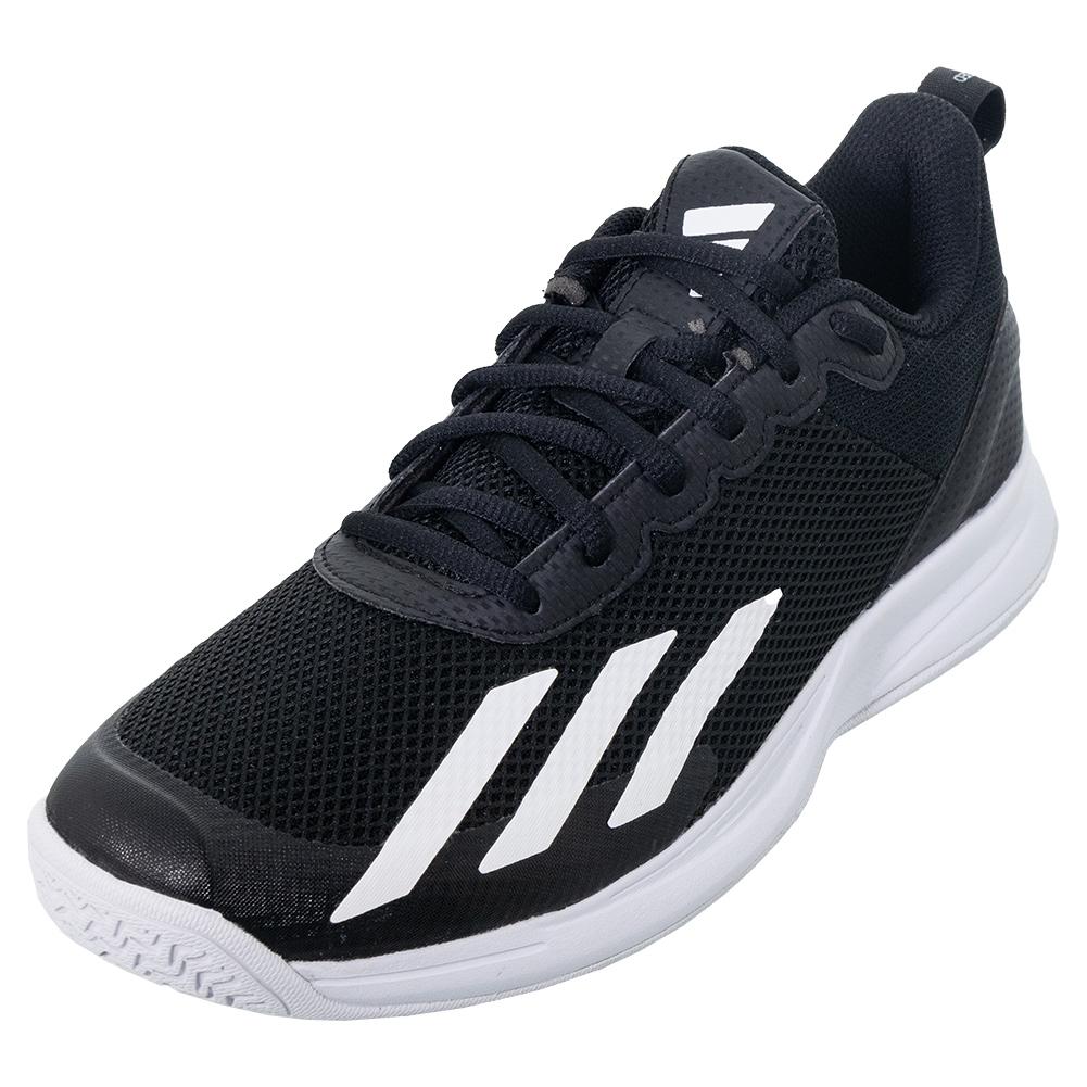 adidas Men`s CourtFlash Speed Tennis Shoes Black
