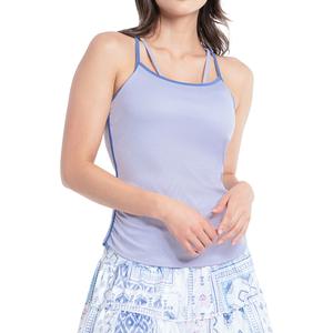 Women`s Break Point Bralette Tennis Tank Hazy