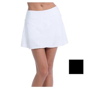 Women`s Long Patchwork Tennis Skort