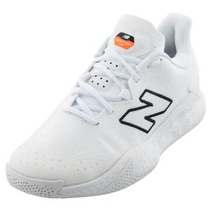 Women`s Fresh Foam X Lav v2 B Width Tennis Shoes White and Black