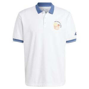 Men`s Clubhouse Premium Classic Tennis Polo White