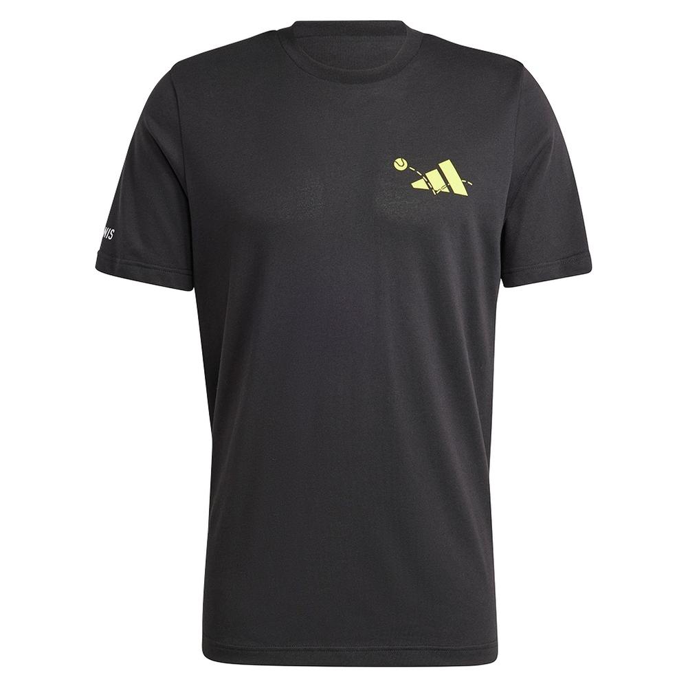 adidas Graphics - Marino - Camiseta Tenis Hombre talla XL