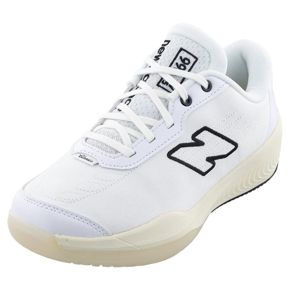 New Balance Women`s Fuel Cell Width Tennis Shoes White Black