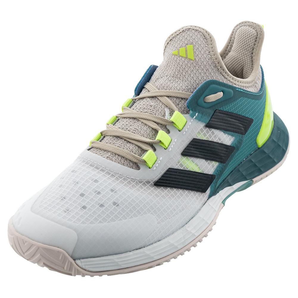 adidas Women`s Adizero Ubersonic Tennis Shoes White and Black