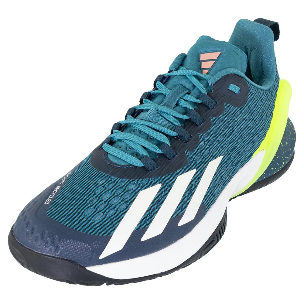 adidas Men`s Adizero Cybersonic Shoes Fusion and White