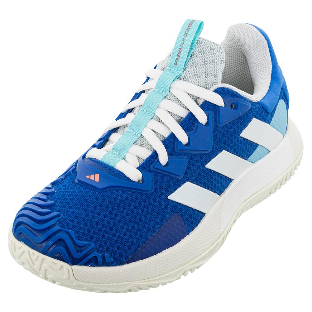  Men's Solematch Control Tennis Shoes Team Royal Blue And Off White