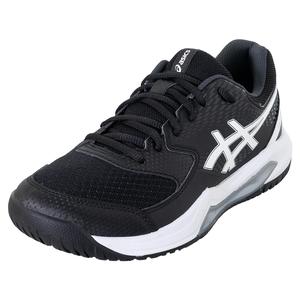 Men`s Gel-Dedicate 8 Tennis Shoes Black and White