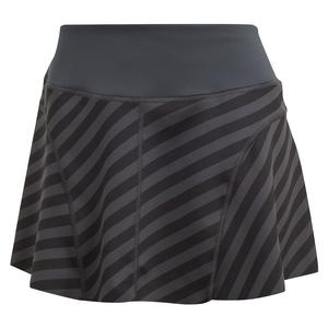 Women`s Aero Ready Match Reversible Tennis Skort Carbon