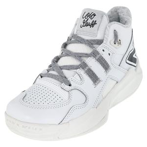 Unisex Coco CG1 D Width Tennis Shoes Off-White and White