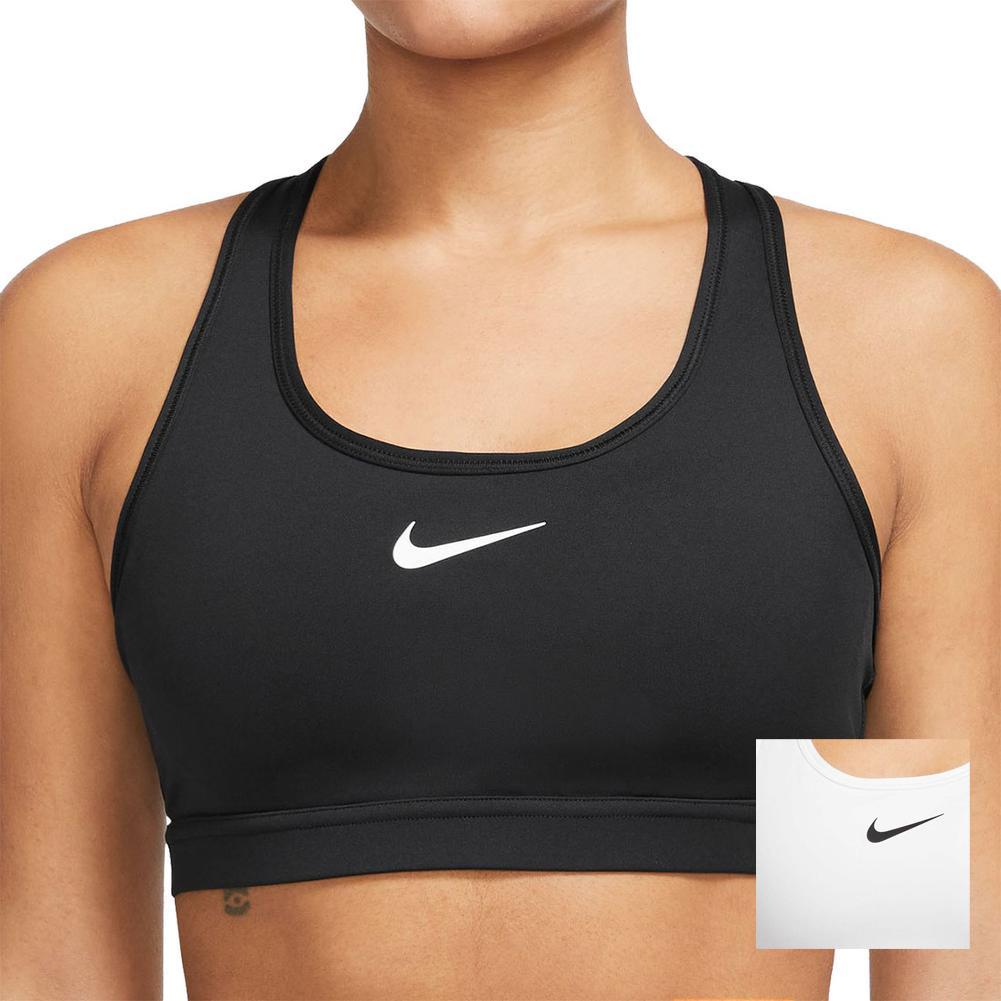 Nike Womens Medium Support Minimal Impact Sports Bra Gray XS at