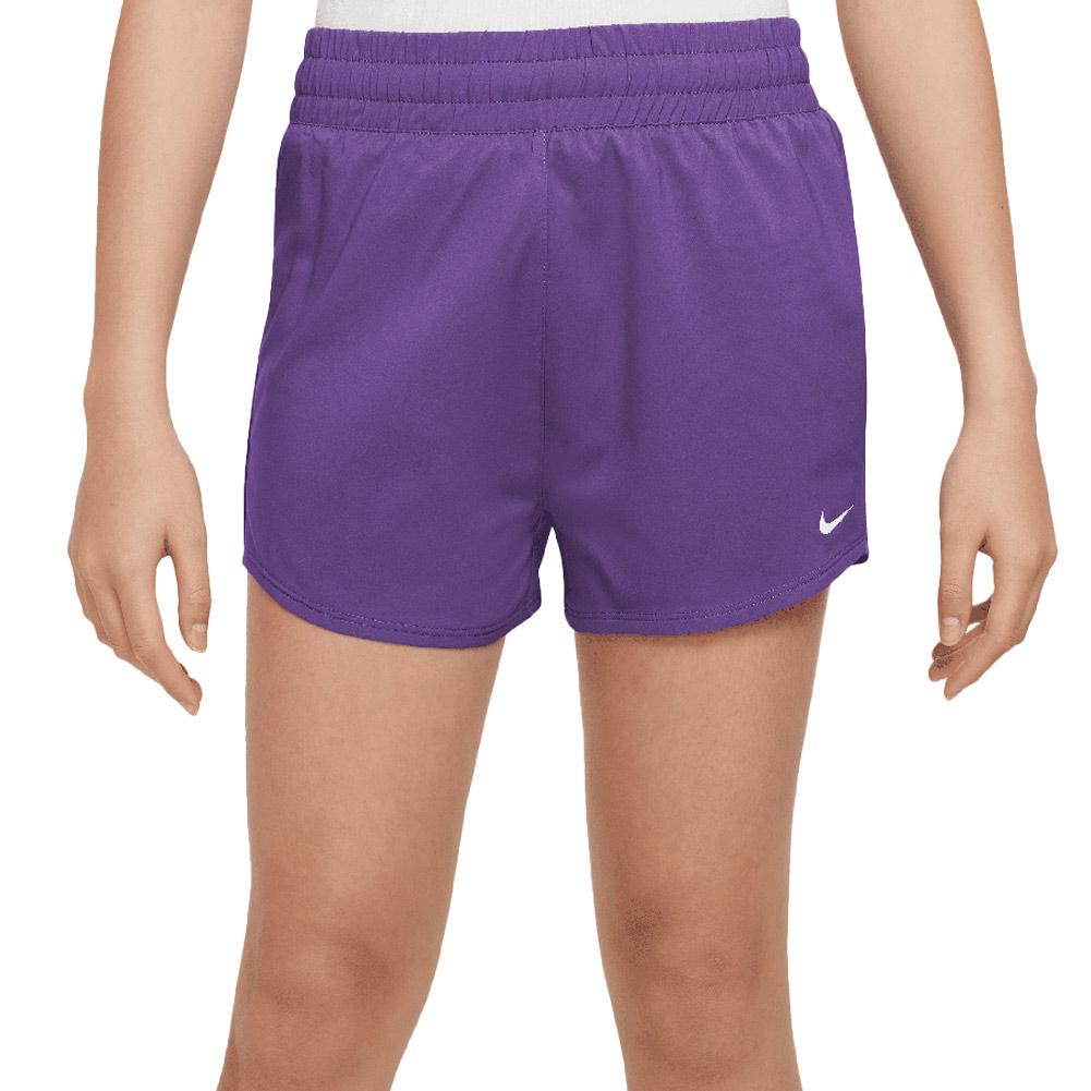 Nike Girl`s High-Waisted Woven Shorts