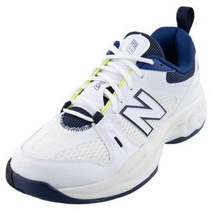 Men`s Fresh Foam X 1007 2E Width Tennis Shoes White