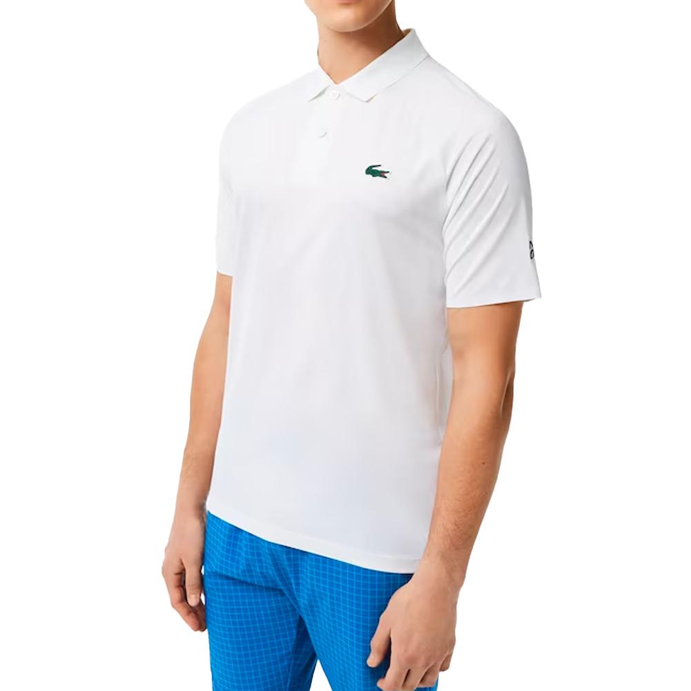 Lacoste Men`s Novak Djokovic Tennis Polo White