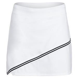 Women`s Chloe Tennis Skort White and Black