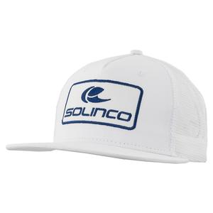 Trucker Cap Snap Back White and Blue