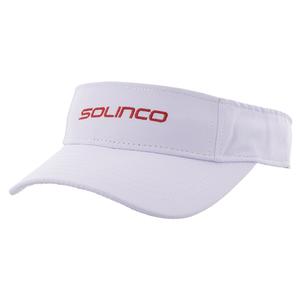 All Court Performance Visor White and Red