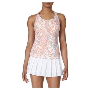 Womens Deuce Court Printed Racerback Tennis Tank Animal