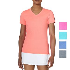 Women`s Short Sleeve V-Neck Pickleball Top